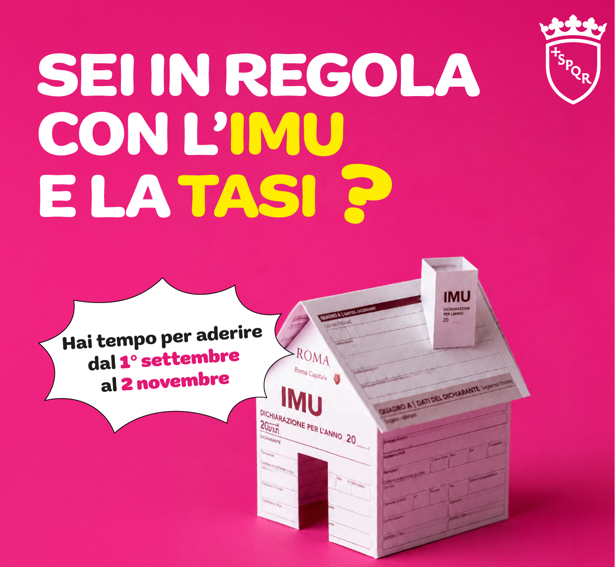 Al via la Definizione Agevolata per IMU e TASI